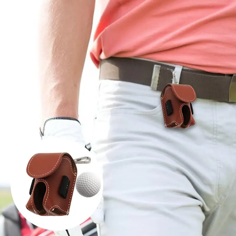 Golf Tee Holder Golf Ball Storage With Keychains PU Leather Multi-functional Golfing Accessories For Men Women Golfer Practice
Golf Tee Holder Golf Ball Storage With Keychains PU Leather Multi-functional Golfing Accessories For Men Women Golfer Practice