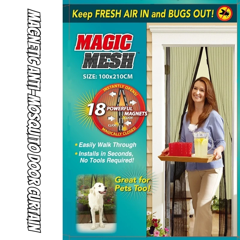 Magnetic anti-mosquito door curtain tv door curtain magnetic suction summer anti-mosquito screen window screen door curtain sand
Magnetic anti-mosquito door curtain tv door curtain magnetic suction summer anti-mosquito screen window screen door curtain sand