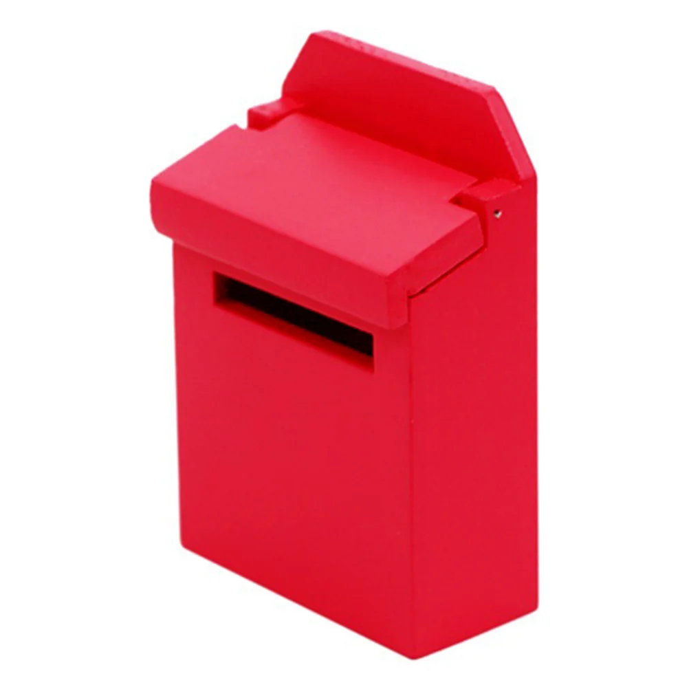 Red Wooden Furniture Simple Style Desktop House Mailbox nament Mini Furniture Model Mini House Supplies
Red Wooden Furniture Simple Style Desktop House Mailbox nament Mini Furniture Model Mini House Supplies