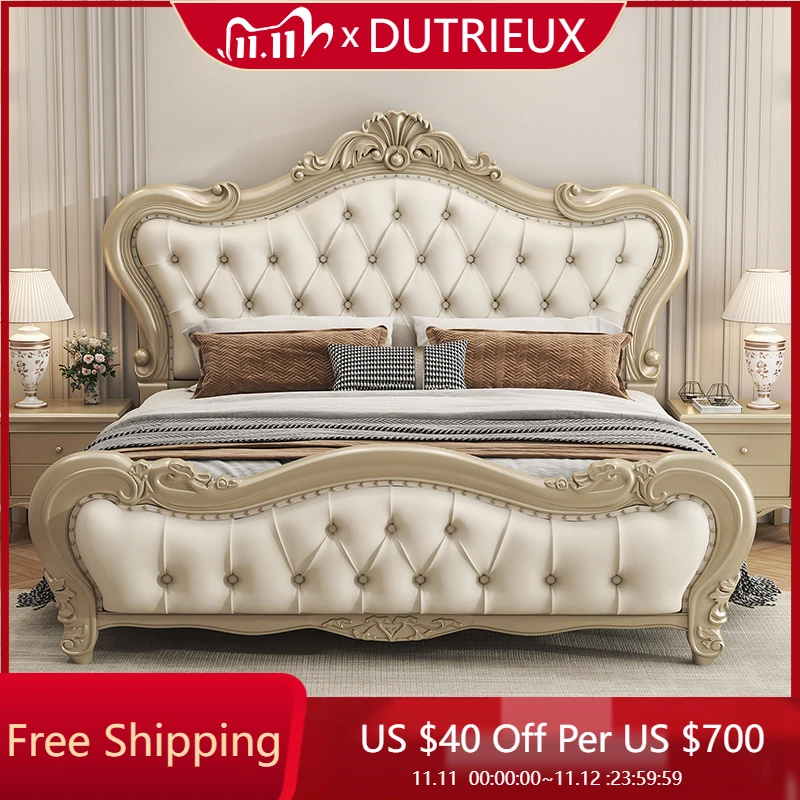 Large Size Room Decor Bed Beauty Professional Vintage Simple Trendy Hotel Universal Bed Sleeping Sun Muebles Home Furniture
Large Size Room Decor Bed Beauty Professional Vintage Simple Trendy Hotel Universal Bed Sleeping Sun Muebles Home Furniture