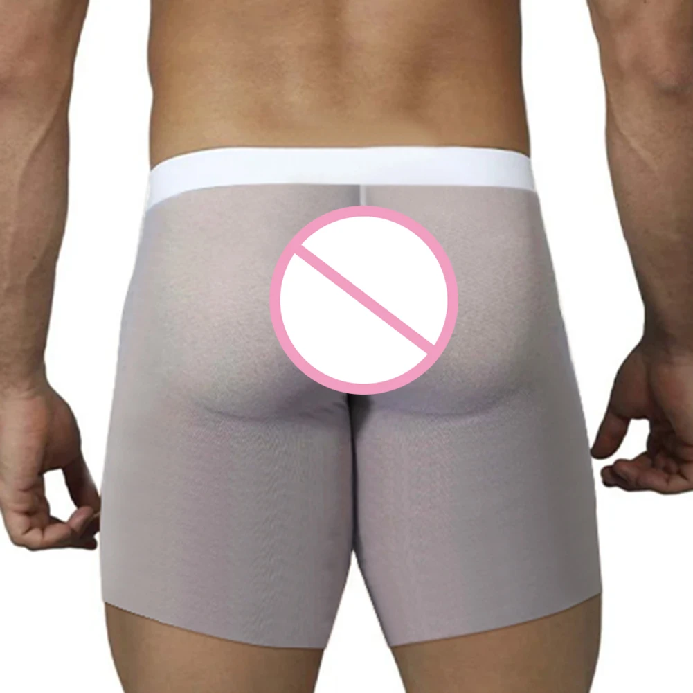 Mens Sexy See Through Low Waist Briefs Home Shorts Scrotum Bulge Panties Underwear Gay Male Underpants Breathable Elastic
Mens Sexy See Through Low Waist Briefs Home Shorts Scrotum Bulge Panties Underwear Gay Male Underpants Breathable Elastic