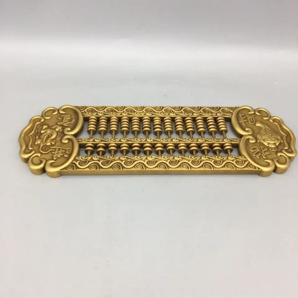 Collectible Brass Abacus, Symbol of Attracting Wealth and Prosperous Fortune
Collectible Brass Abacus, Symbol of Attracting Wealth and Prosperous Fortune