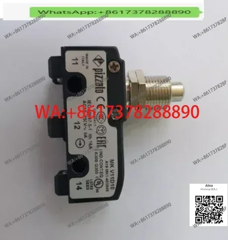 Новый оригинальный переключатель Pizzato MK V11D10
Новый оригинальный переключатель Pizzato MK V11D10