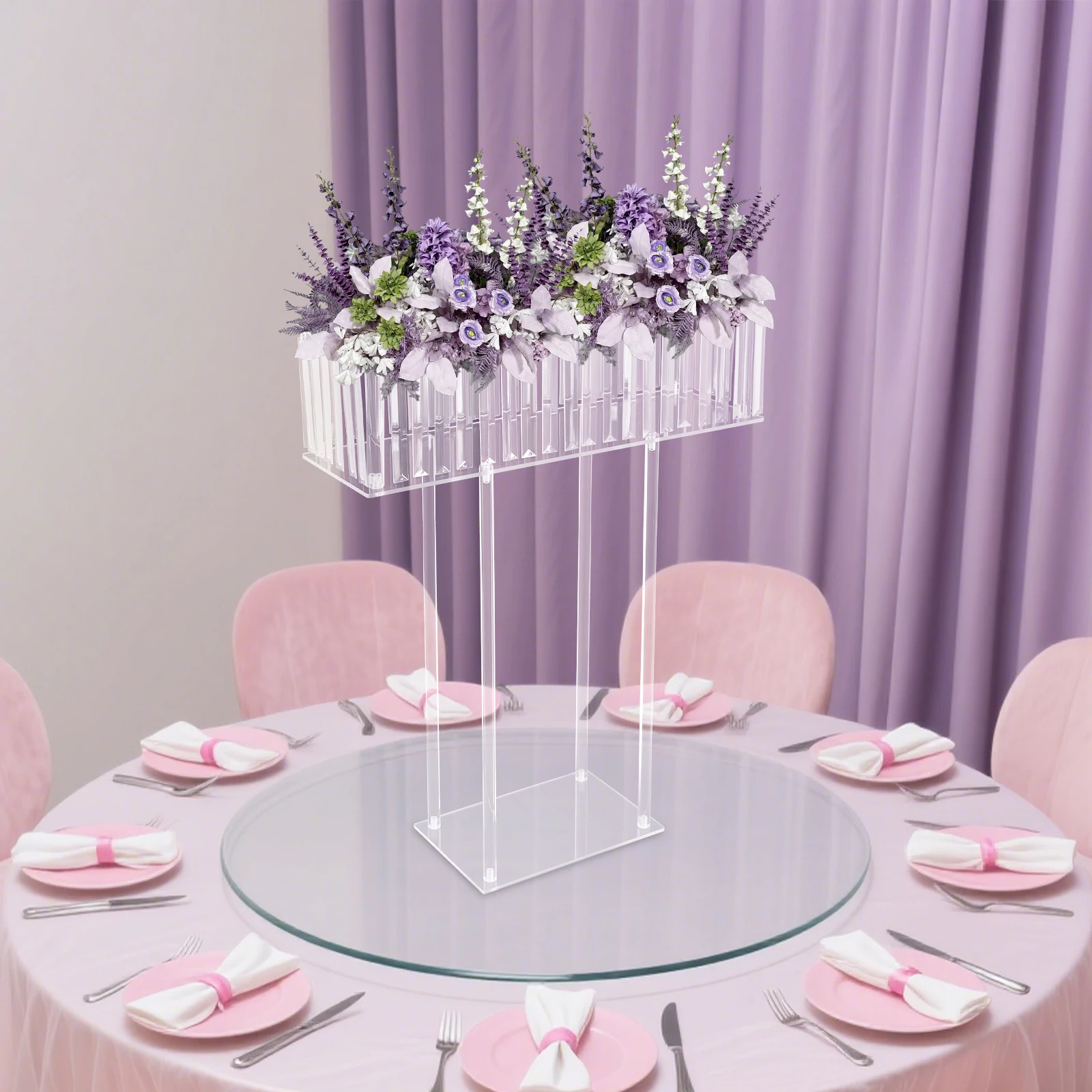 Акриловая подставка для цветов, современная подставка для свадебных цветов, для свадебного декора, вечеринок, дней рождения, домашнего декора и т.д.
Акриловая подставка для цветов, современная подставка для свадебных цветов, для свадебного декора, вечеринок, дней рождения, домашнего декора и т.д.