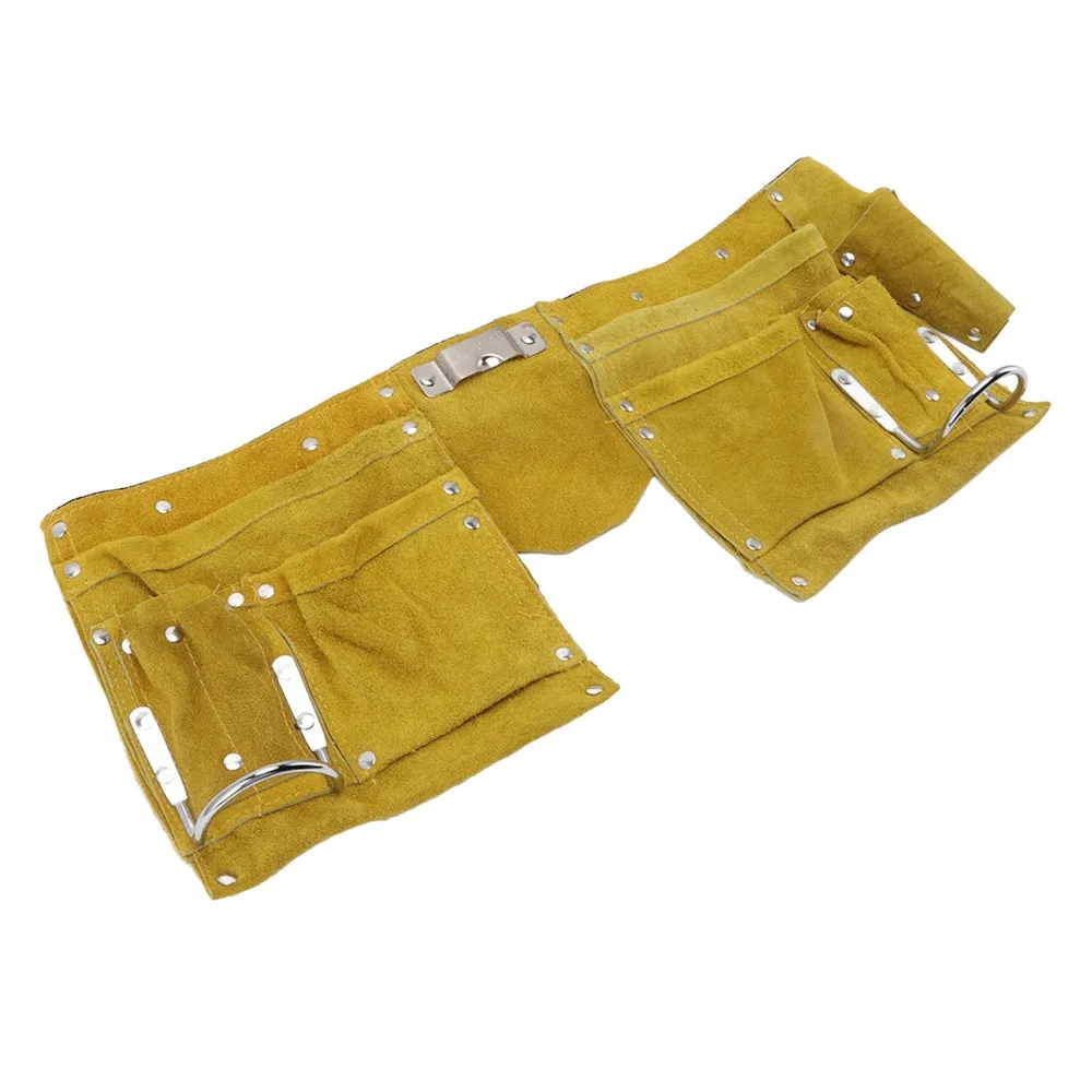 Leather Leather Tool Belt Multiple Pockets with Quick Release Buckle Tool Waist Bag Portable Sturdy Carpenter Tool Belt
Leather Leather Tool Belt Multiple Pockets with Quick Release Buckle Tool Waist Bag Portable Sturdy Carpenter Tool Belt