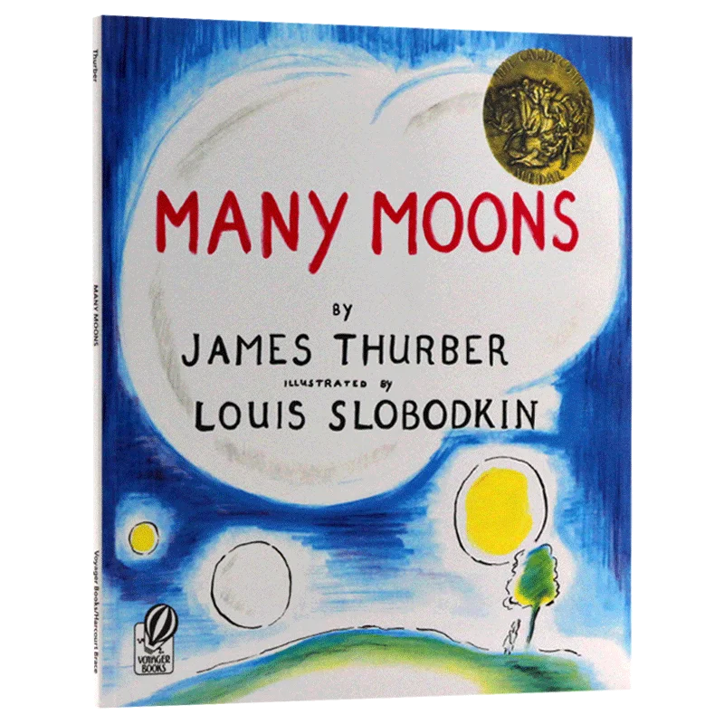 Many Moons, James Thurber, Children's books aged 3 4 5 6, English picture book, 9780156569804
Many Moons, James Thurber, Children's books aged 3 4 5 6, English picture book, 9780156569804