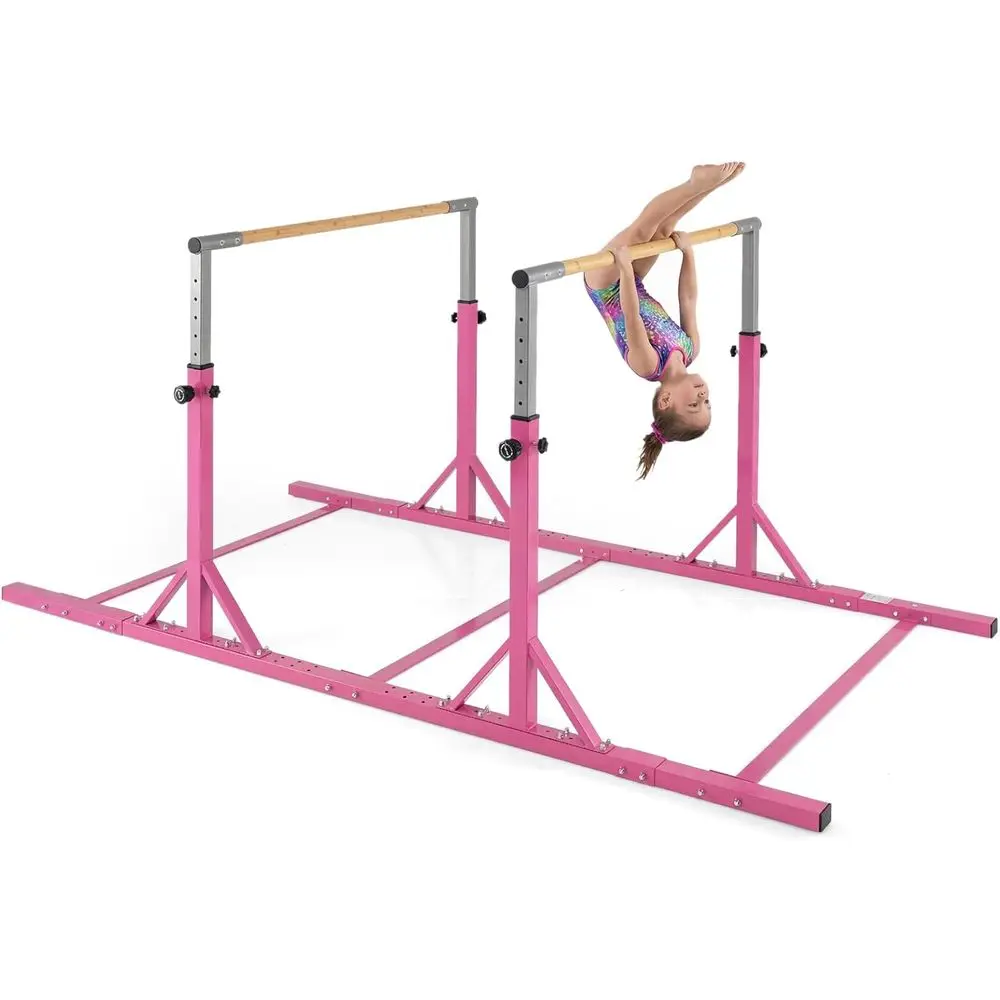 Adjustable Junior Gymnastics Parallel Bars, 13 Height Levels, 6 Width Levels, 33-57, 350 lbs Capacity, Suitable for Indoor/Outdo
Adjustable Junior Gymnastics Parallel Bars, 13 Height Levels, 6 Width Levels, 33-57, 350 lbs Capacity, Suitable for Indoor/Outdo