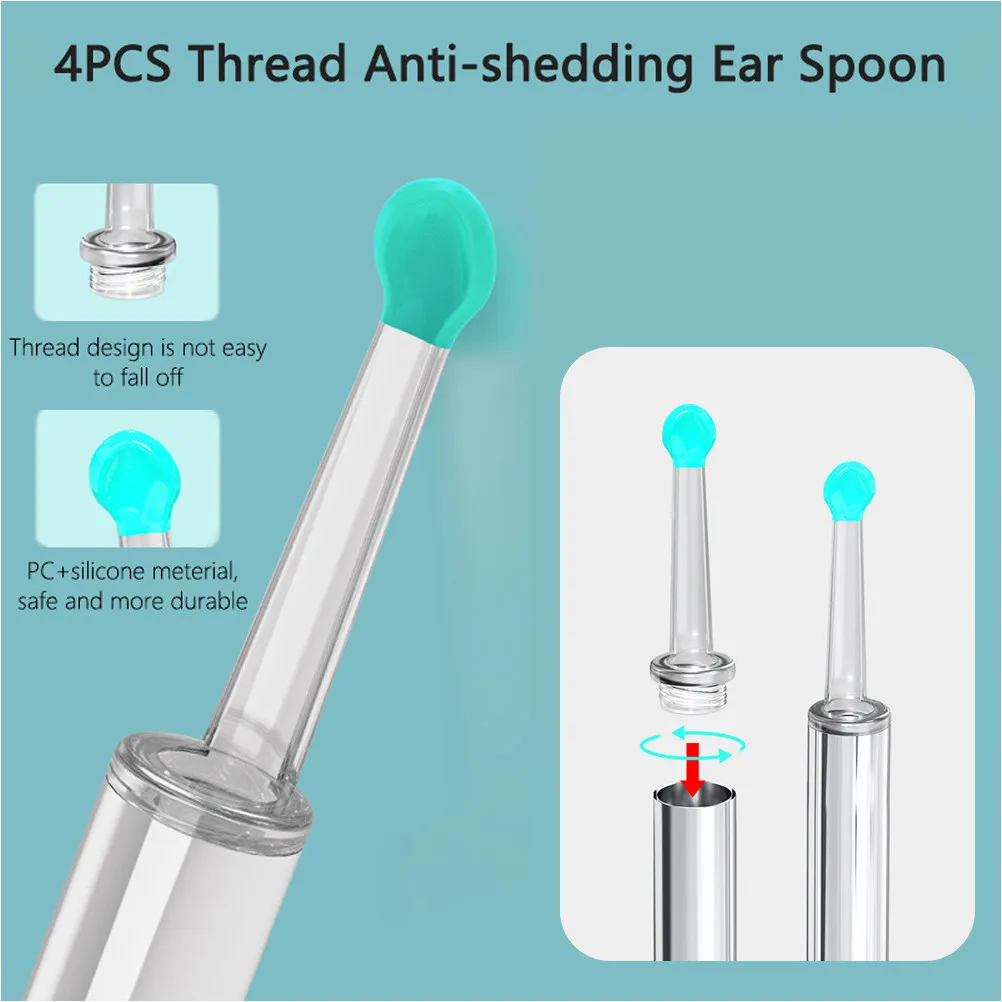 1Set Ear Cleaning Otoscope Wireless Earwax Remover High Definition 1296P Camera Ear Scoop Metal Tip Multifunction Cleaning Kit
1Set Ear Cleaning Otoscope Wireless Earwax Remover High Definition 1296P Camera Ear Scoop Metal Tip Multifunction Cleaning Kit