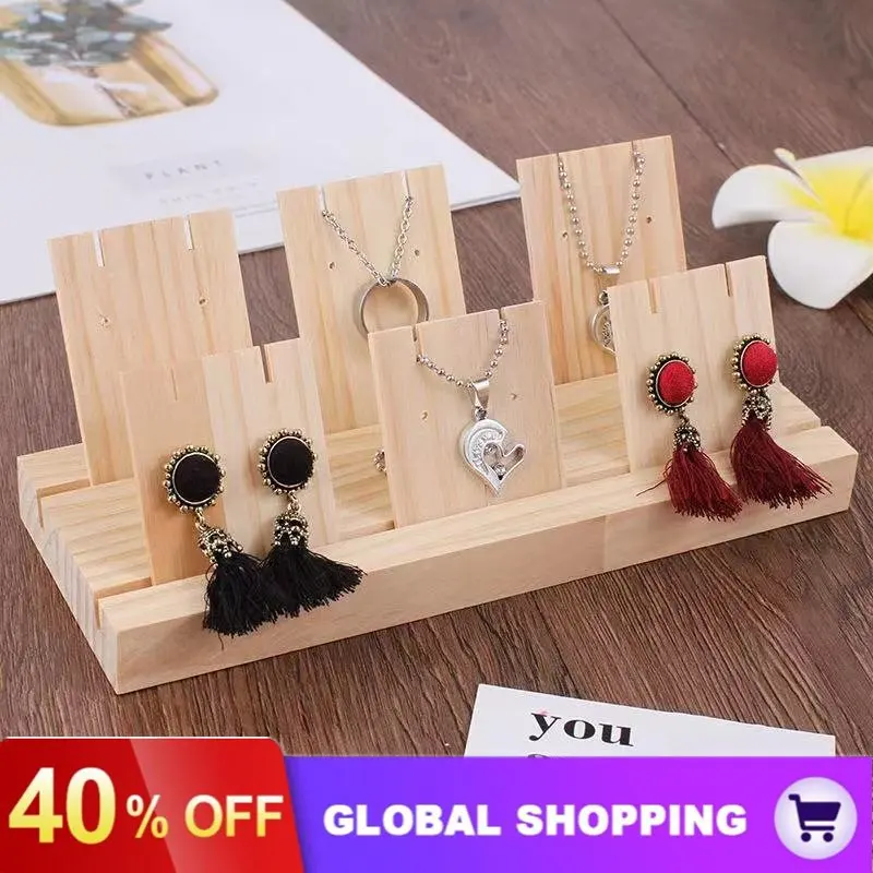 Earring Storage Rack Jewelry Display Rack Log Storage Counter Jewelry Pendant Necklace Display Props Jewelry Boxes and Packaging
Earring Storage Rack Jewelry Display Rack Log Storage Counter Jewelry Pendant Necklace Display Props Jewelry Boxes and Packaging