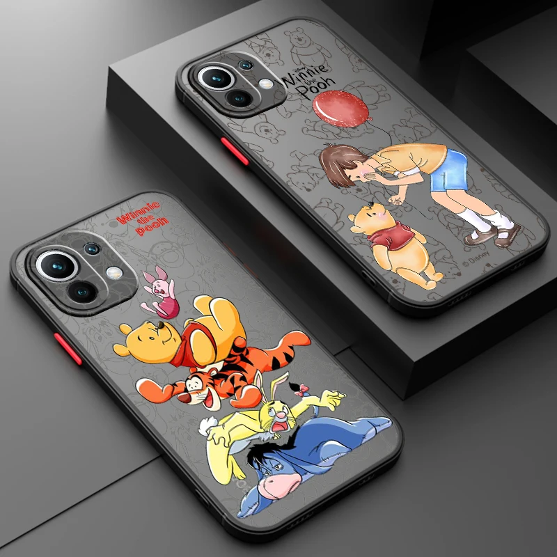 Winnie The Pooh Disney Frosted Translucent For Xiaomi Mi 13 12 12T 11T 11 11i 10T 10 9T Pro Lite Ultra 5G Matte Phone Case
Winnie The Pooh Disney Frosted Translucent For Xiaomi Mi 13 12 12T 11T 11 11i 10T 10 9T Pro Lite Ultra 5G Matte Phone Case