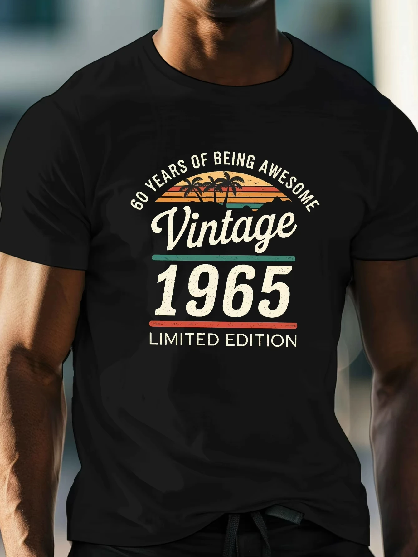 Men's Fashionable Casual Loose 60 Year Great Printed Round Neck Short Sleeved Limited Edition 1965 Retro Motorcycle Top
Men's Fashionable Casual Loose 60 Year Great Printed Round Neck Short Sleeved Limited Edition 1965 Retro Motorcycle Top