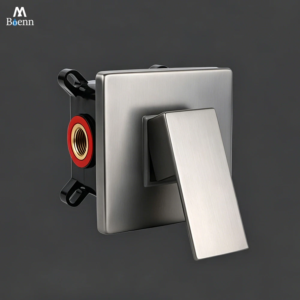 Concealed Hot Cold Mixing Valve Bathroom Accessories Shower Diverter Embedded box Faucets Solid Brass Body Replaceable Cartridge
Concealed Hot Cold Mixing Valve Bathroom Accessories Shower Diverter Embedded box Faucets Solid Brass Body Replaceable Cartridge