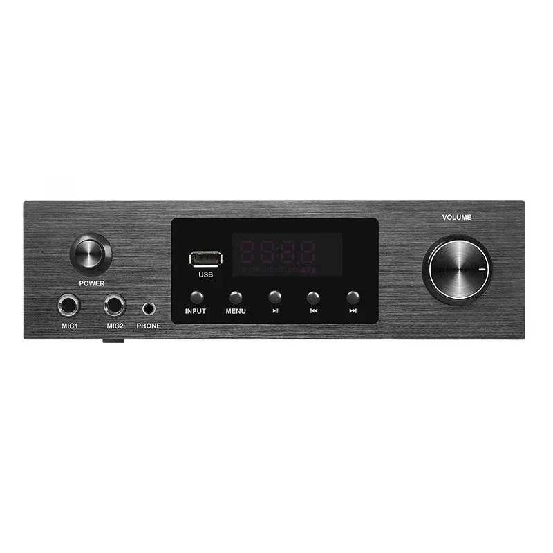 Portable 2.0 Channel Av Receiver Karaoke DSP Control Home Theater Amplifier AV-280HD 
Portable 2.0 Channel Av Receiver Karaoke DSP Control Home Theater Amplifier AV-280HD