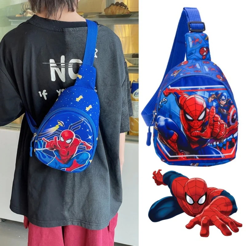 Cartoon Spider Man Kids Chest Bag Spiderman Crossbody Bag Lightweight School Cosplay Gift Children's Coin Purse Backpack Toys
Cartoon Spider Man Kids Chest Bag Spiderman Crossbody Bag Lightweight School Cosplay Gift Children's Coin Purse Backpack Toys