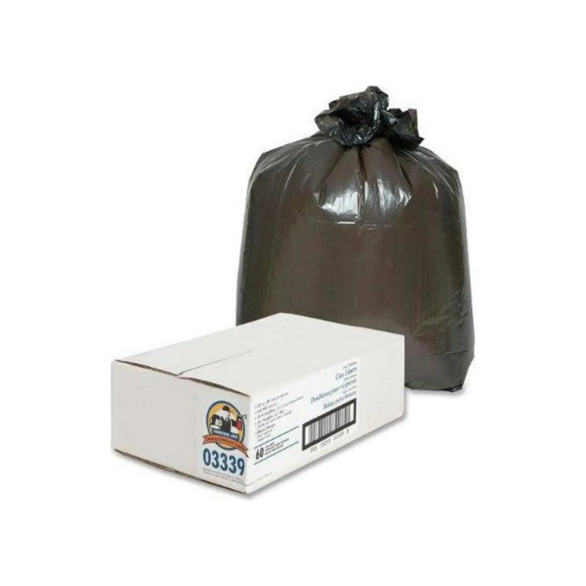 Подлинная подкладка Joe Can Liner, 2-слойная, 33 x 39 дюймов, 31-33 Galón 60/CT Marrón/negro 03339
Подлинная подкладка Joe Can Liner, 2-слойная, 33 x 39 дюймов, 31-33 Galón 60/CT Marrón/negro 03339