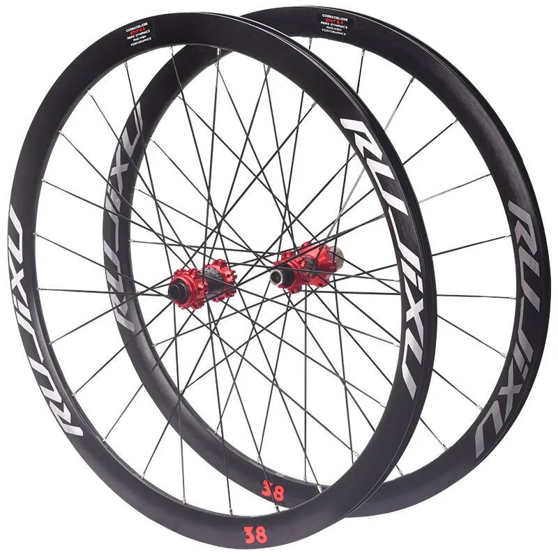 700C 38mm Aluminum Clincher Disc Brake Road Bike Wheelset RTS
700C 38mm Aluminum Clincher Disc Brake Road Bike Wheelset RTS