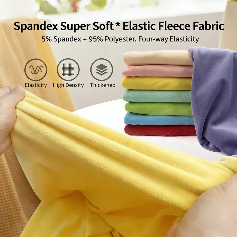 Spandex 4-Way Stretch Super Soft Fabric for DIY Dolls, Plush Toys, Fursuit Paws, Display & Photography Backdrop
Spandex 4-Way Stretch Super Soft Fabric for DIY Dolls, Plush Toys, Fursuit Paws, Display & Photography Backdrop