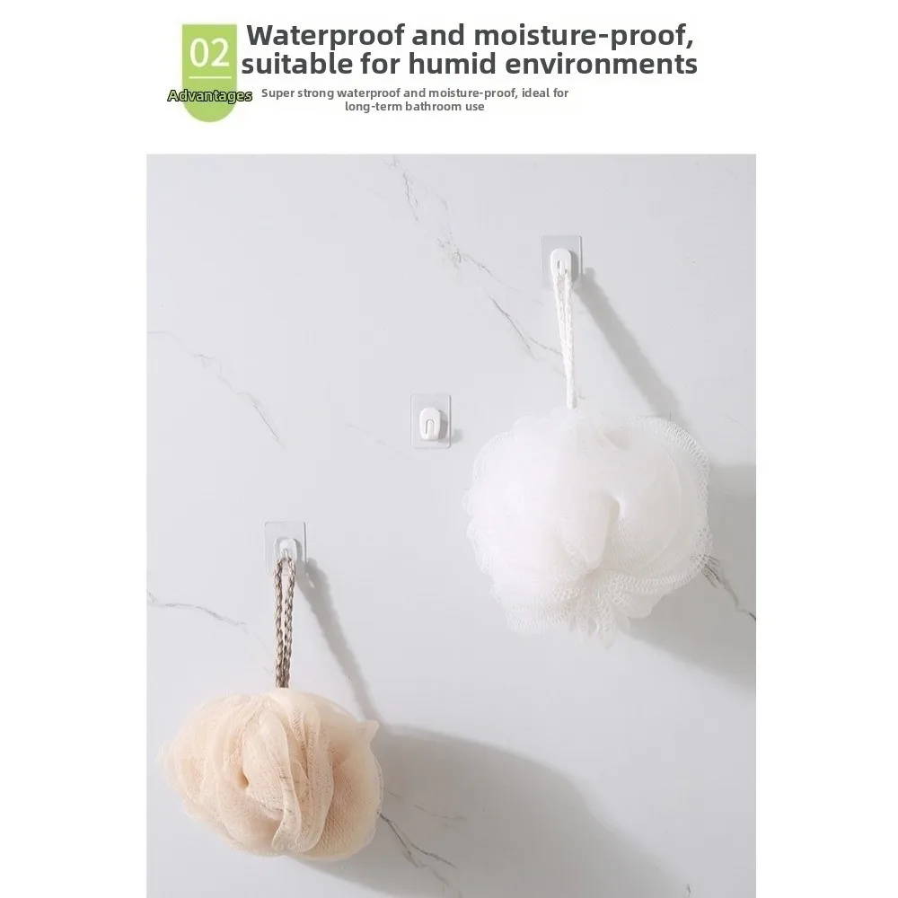 Transparent Invisible Self-Adhesive Hooks Not Easy To Fall Off Tiny Hook Mini Strong Hooks Multi-functional No Traces