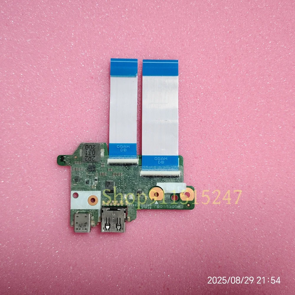 Original M47369-001 For HP Chromebook 11 G9 EE USB Type-C Board WITH CABLE DA00GJTB6F0 DA00GJTB6E0 100% Perfect Work
Original M47369-001 For HP Chromebook 11 G9 EE USB Type-C Board WITH CABLE DA00GJTB6F0 DA00GJTB6E0 100% Perfect Work