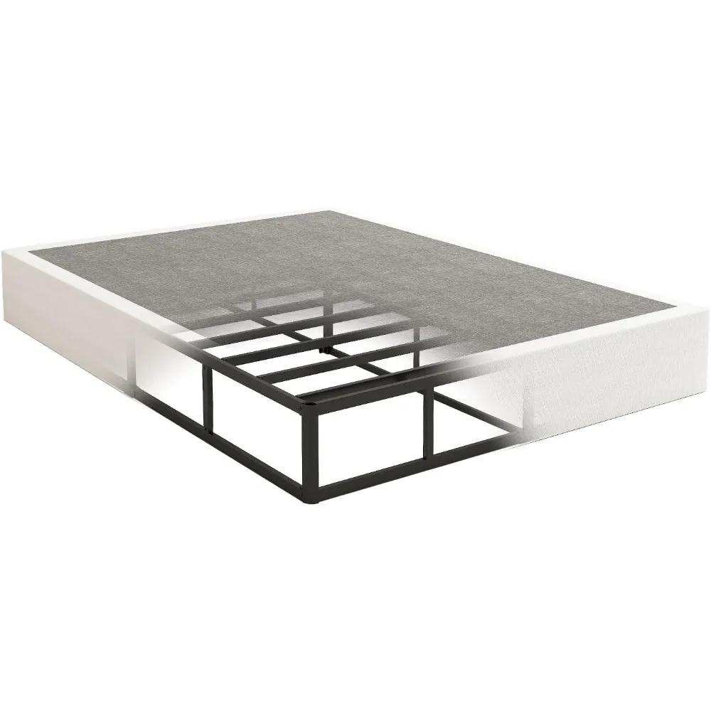 Box Spring for Queen Bed, 9 inch Queen Box Spring Only, Strong Metal Frame Mattress Foundation, No Noise, Easy Assembly
Box Spring for Queen Bed, 9 inch Queen Box Spring Only, Strong Metal Frame Mattress Foundation, No Noise, Easy Assembly