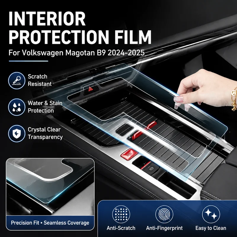 Interior Protection Film For Volkswagen Magotan B9 2024-2025 Dashboard Navigation Screen Car Accessories, Replacement Parts
Interior Protection Film For Volkswagen Magotan B9 2024-2025 Dashboard Navigation Screen Car Accessories, Replacement Parts