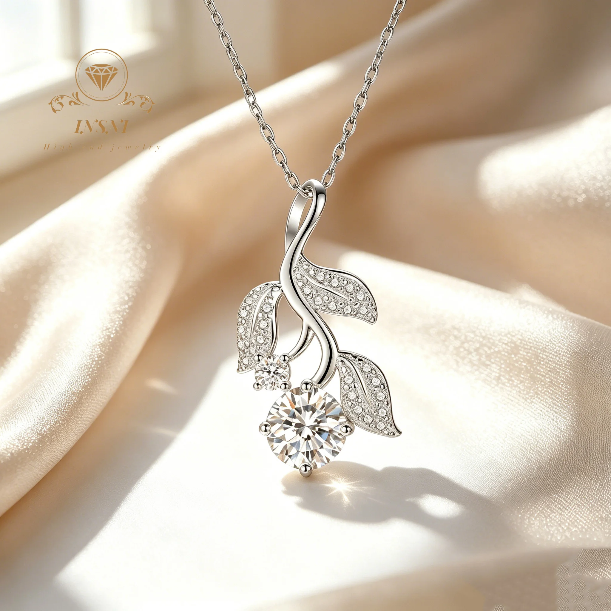 S925 Sterling Silver Tulip Necklace Women's Niche Sweet Premium Moissanite Pendant Collarbone Chain Gift Affordable Light Luxury
S925 Sterling Silver Tulip Necklace Women's Niche Sweet Premium Moissanite Pendant Collarbone Chain Gift Affordable Light Luxury
