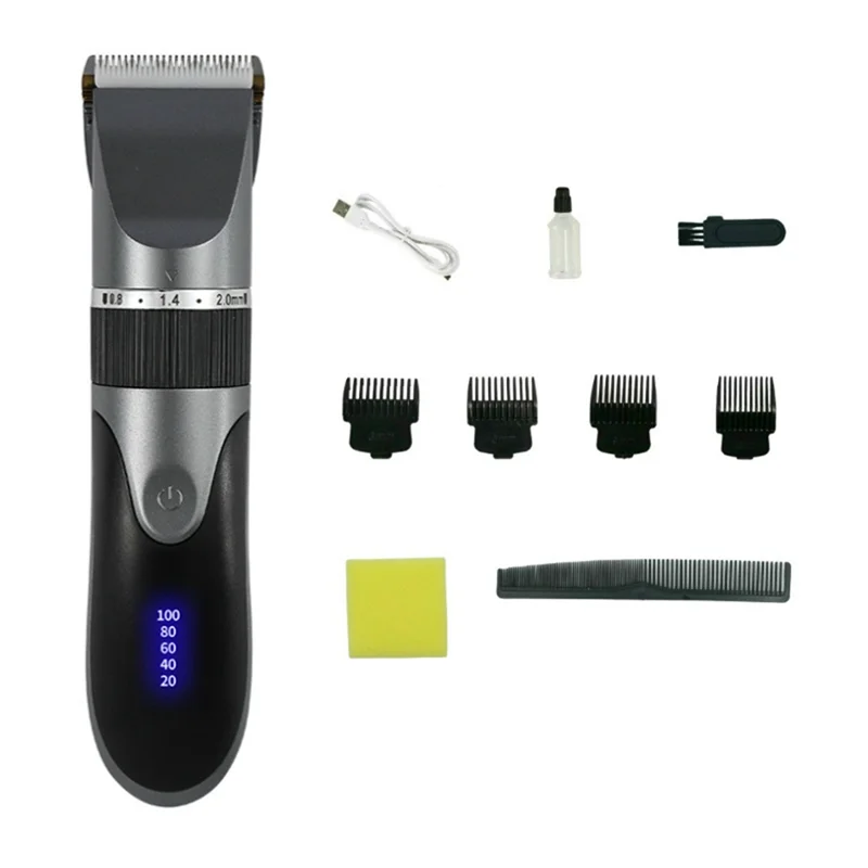 Hair Clipper Electric Barber Hair Trimmers for Men Adults Kids Cordless Rechargeable Hair Cutter Machine Professional
Hair Clipper Electric Barber Hair Trimmers for Men Adults Kids Cordless Rechargeable Hair Cutter Machine Professional