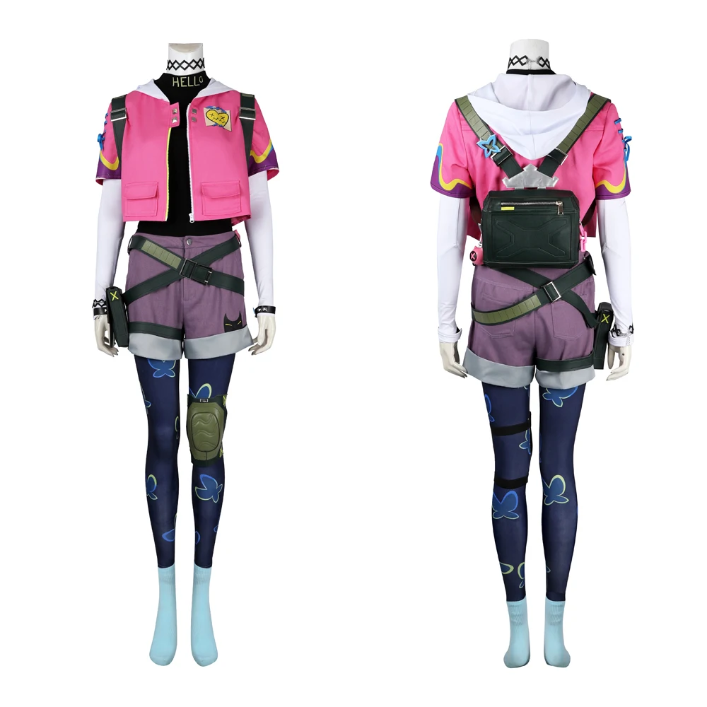 Game Valorant Clove Immortal Cosplay Costume Women Combat Uniform Halloween Party Outfit Full Set
Game Valorant Clove Immortal Cosplay Costume Women Combat Uniform Halloween Party Outfit Full Set