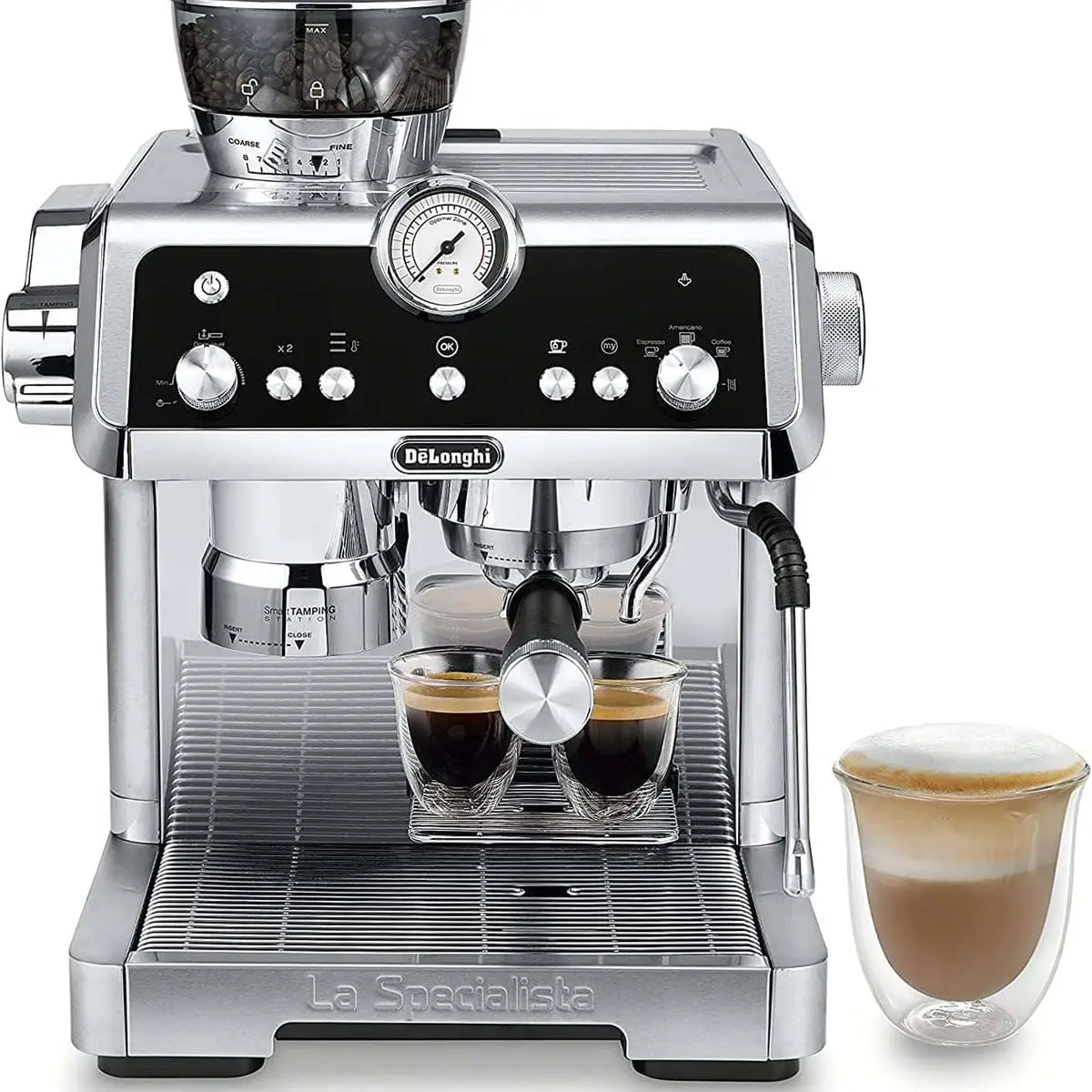 De'Longhi EC9355M La Specialista Prestigio Эспрессо-машина, 1,3 л, нержавеющая сталь, серебро
De'Longhi EC9355M La Specialista Prestigio Эспрессо-машина, 1,3 л, нержавеющая сталь, серебро