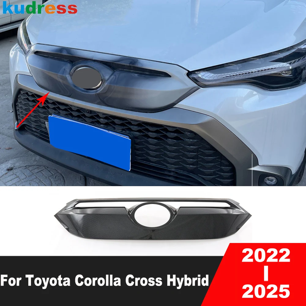 Передняя центральная решетка, накладка на решетку для Toyota Corolla Cross Hybrid 2022-2024 2025, автомобильные гоночные аксессуары из углеродного волокна
Передняя центральная решетка, накладка на решетку для Toyota Corolla Cross Hybrid 2022-2024 2025, автомобильные гоночные аксессуары из углеродного волокна