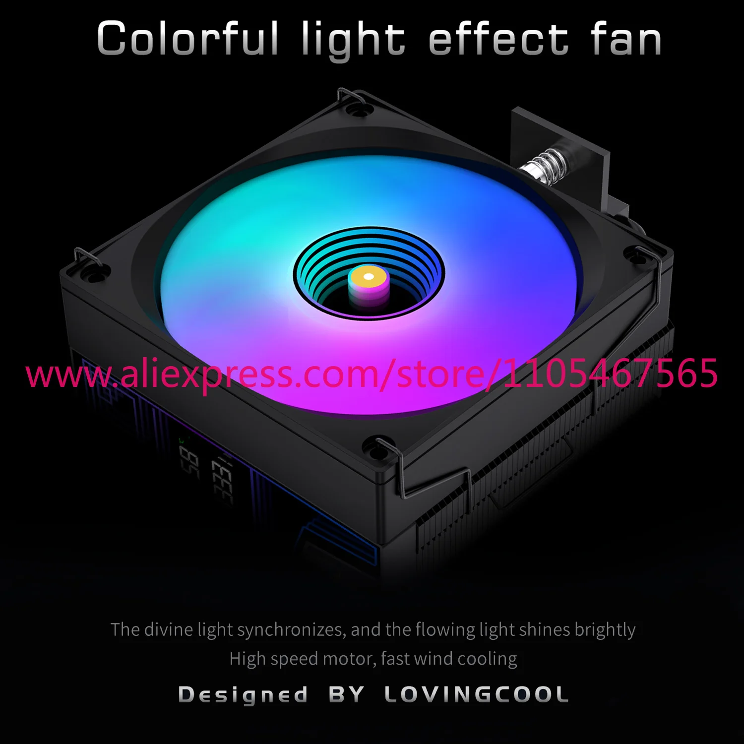 LovingCool ARGB Central Processor Cooler 120mm Aluminum Radiator PC Compatible LGA 1700 1200 1366 115x AM5 AM4
LovingCool ARGB Central Processor Cooler 120mm Aluminum Radiator PC Compatible LGA 1700 1200 1366 115x AM5 AM4