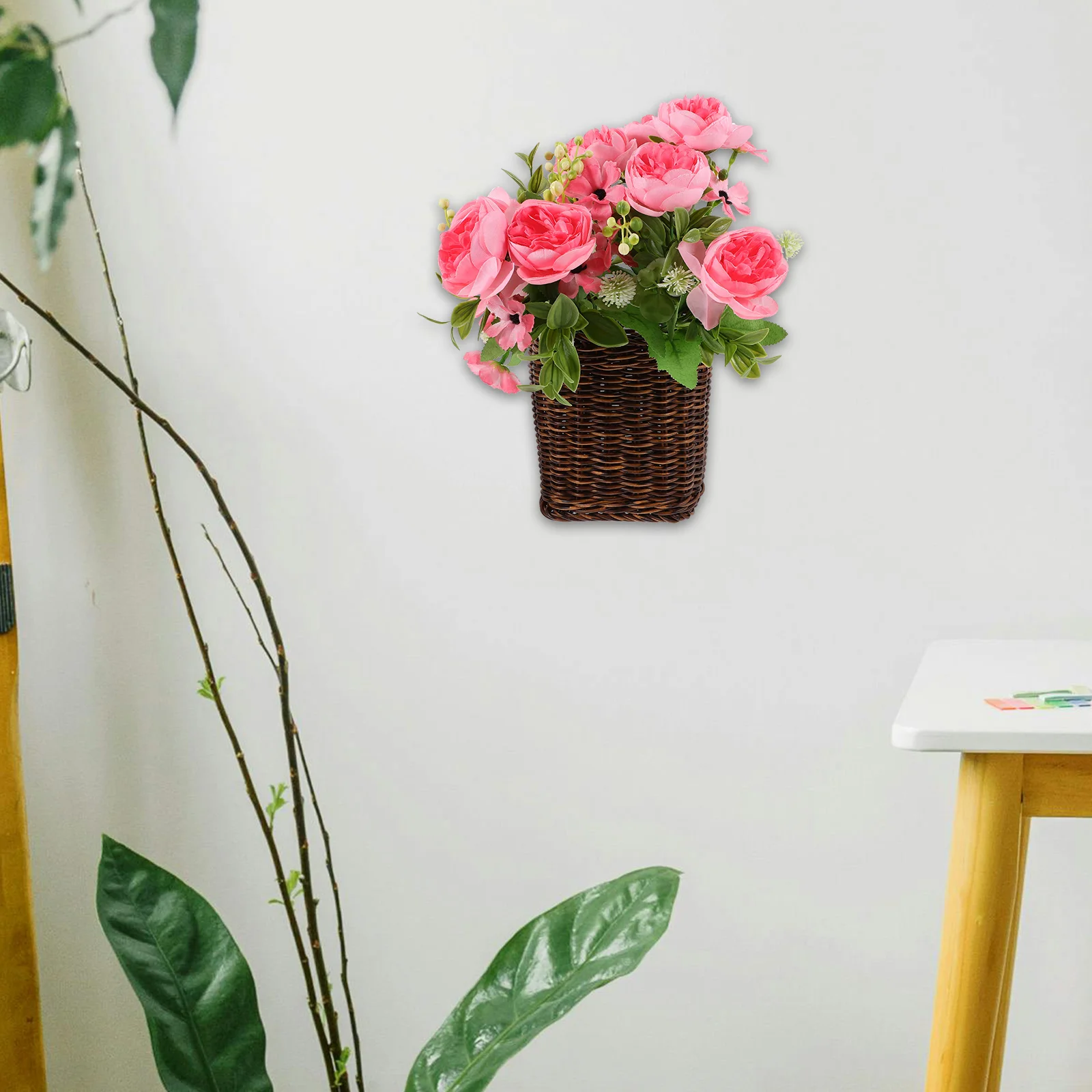 Rattan Storage Basket Decorative Hanging Small Flower for Kitchen Plastic Garlic Baskets Organizing Organizer
Rattan Storage Basket Decorative Hanging Small Flower for Kitchen Plastic Garlic Baskets Organizing Organizer