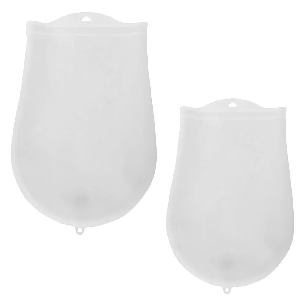 2Pcs Silicone Bag Thickened Kitchen Silicone Storage Pouch Baking Pastry Dough Blender Storage Pouch Food Grade
2Pcs Silicone Bag Thickened Kitchen Silicone Storage Pouch Baking Pastry Dough Blender Storage Pouch Food Grade