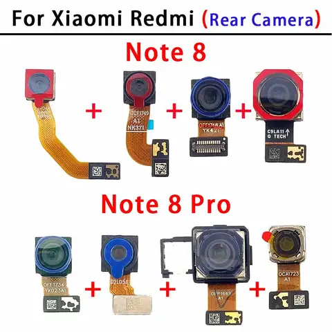 Rear Back Camera For Xiaomi Redmi Note 8 Pro Note8 Note8Pro Camera Module Backside View Replacement Spare Parts Replacement