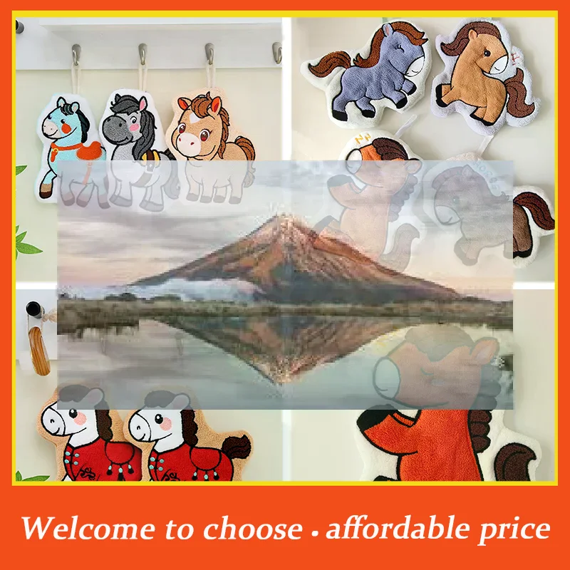 TH Coral Fleece Home Kitchen Wipes Cartoon Cute Pony Hand Towel Horse Thickened Hanging Absorbent Towels For Bathroom Home Decor
TH Coral Fleece Home Kitchen Wipes Cartoon Cute Pony Hand Towel Horse Thickened Hanging Absorbent Towels For Bathroom Home Decor