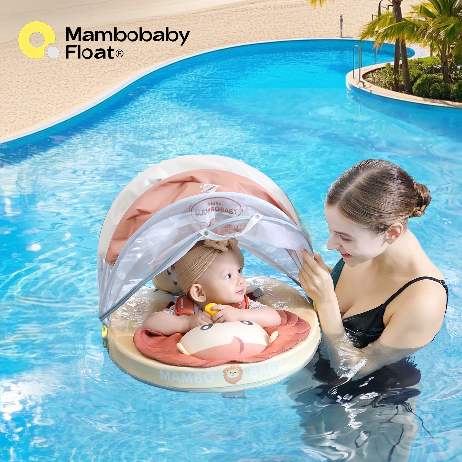 Mambobaby Float & Baby Carrier Full-Coverage Canopy Non-slip Belt Baby Swimming Ring Toddler Pool Float Infant Floating Circle
Mambobaby Float & Baby Carrier Full-Coverage Canopy Non-slip Belt Baby Swimming Ring Toddler Pool Float Infant Floating Circle