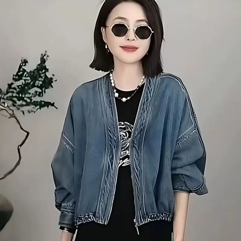 Джинсовое пальто женское длинное женское летнее вязаное ультра-короткое с открытыми передними рукавами и воздушными шариками, минималистичное одинаковое платье с заниженными плечами и карманами
Джинсовое пальто женское длинное женское летнее вязаное ультра-короткое с открытыми передними рукавами и воздушными шариками, минималистичное одинаковое платье с заниженными плечами и карманами