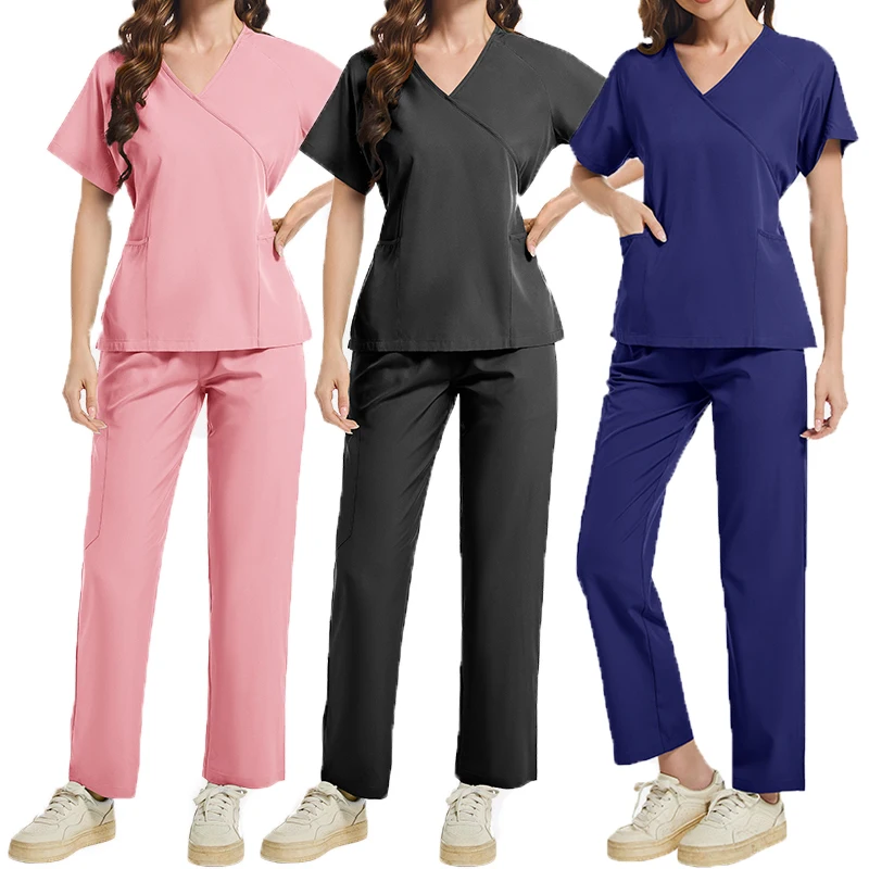 Hot Sale Nurse Scrubs Set Women Anti Wrinkle Washable Soft Hospital Uniform Medical Scrubs Women Scrubs Sets Medical Accessories
Hot Sale Nurse Scrubs Set Women Anti Wrinkle Washable Soft Hospital Uniform Medical Scrubs Women Scrubs Sets Medical Accessories