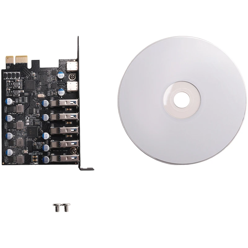 PCI-E к USB 3,0 7-портовая Плата расширения, PCI Express USB 3,2 Плата расширения, внутренний USB3 концентратор конвертер для настольного ПК
PCI-E к USB 3,0 7-портовая Плата расширения, PCI Express USB 3,2 Плата расширения, внутренний USB3 концентратор конвертер для настольного ПК