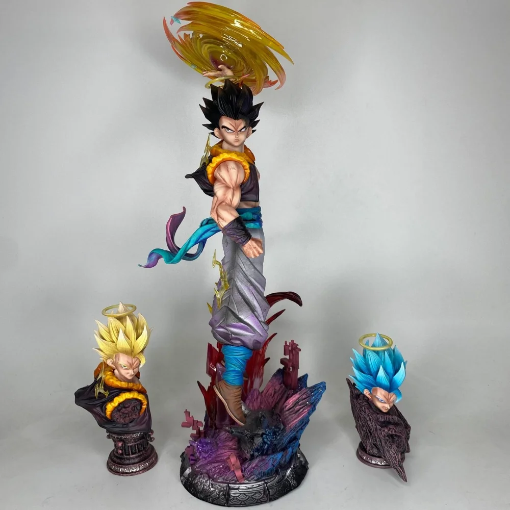 Anime Dragon Ball Super Saiyan Gogeta Three Heads PVC Action Figure Collectible Model Doll Toy 45CM
Anime Dragon Ball Super Saiyan Gogeta Three Heads PVC Action Figure Collectible Model Doll Toy 45CM