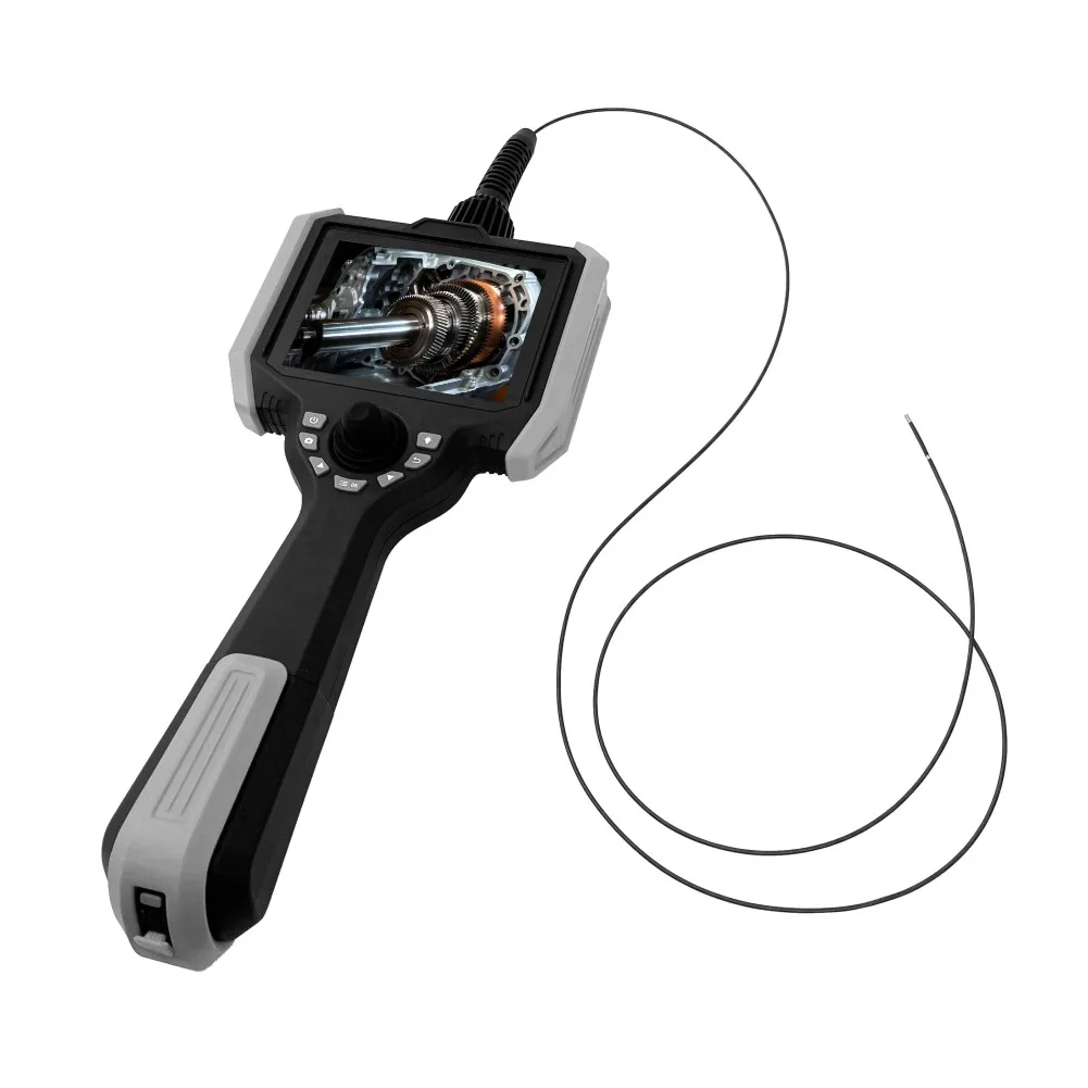 Ultra Thin 360° NDT Industrial Endoscope Camera, 5'' HD IP67 Waterproof Articulated Borescope Camera,32GB Analog Mini Camera
Ultra Thin 360° NDT Industrial Endoscope Camera, 5'' HD IP67 Waterproof Articulated Borescope Camera,32GB Analog Mini Camera