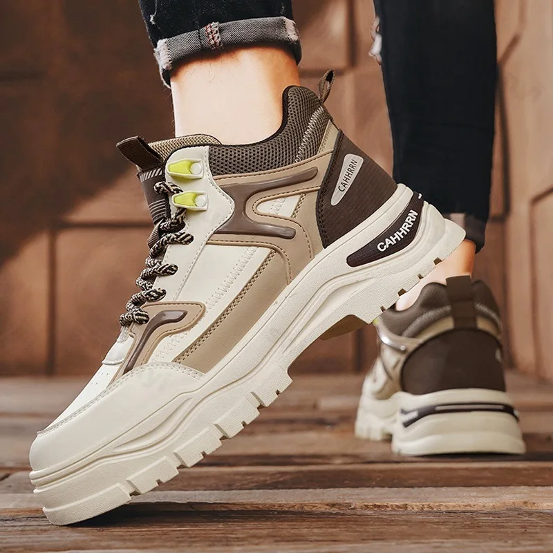 Retro Niche Design High Top Thick Soled Short Boots for Men Autumn 2025 Fashion Trend Versatile Comfortable Casual Chunky Boots
Retro Niche Design High Top Thick Soled Short Boots for Men Autumn 2025 Fashion Trend Versatile Comfortable Casual Chunky Boots