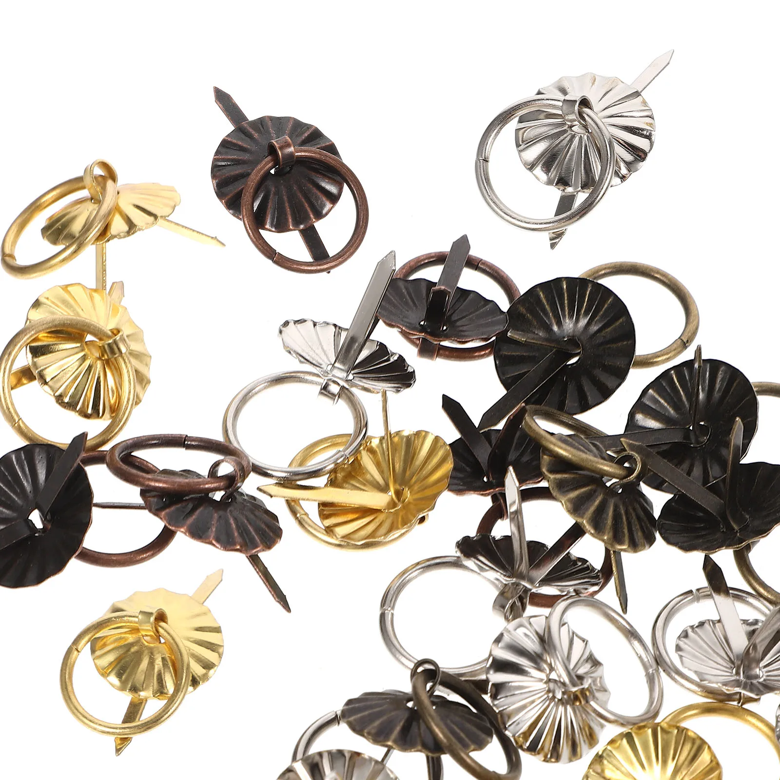 40pcs Furniture Handles Vintage Mini Drawer Pulls Cabinet Knobs Retro Metal Ring Hardware Dresser Kitchen Wardrobe
40pcs Furniture Handles Vintage Mini Drawer Pulls Cabinet Knobs Retro Metal Ring Hardware Dresser Kitchen Wardrobe