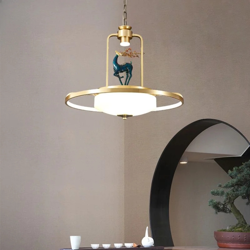 Modern and minimalist bedroom with Chinese style, personalized Zen style restaurant lights, new Chinese style chandelier
Modern and minimalist bedroom with Chinese style, personalized Zen style restaurant lights, new Chinese style chandelier