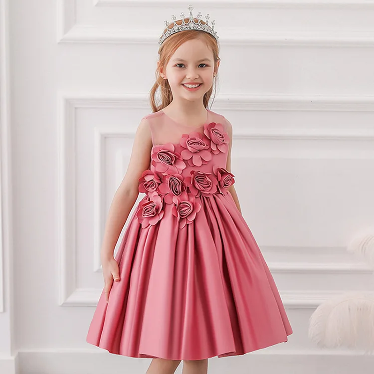 Children's Flower Princess Wedding Dress, Girls' Performance Dress, Birthday Party Dress, Dreamy Princess Dress
Children's Flower Princess Wedding Dress, Girls' Performance Dress, Birthday Party Dress, Dreamy Princess Dress