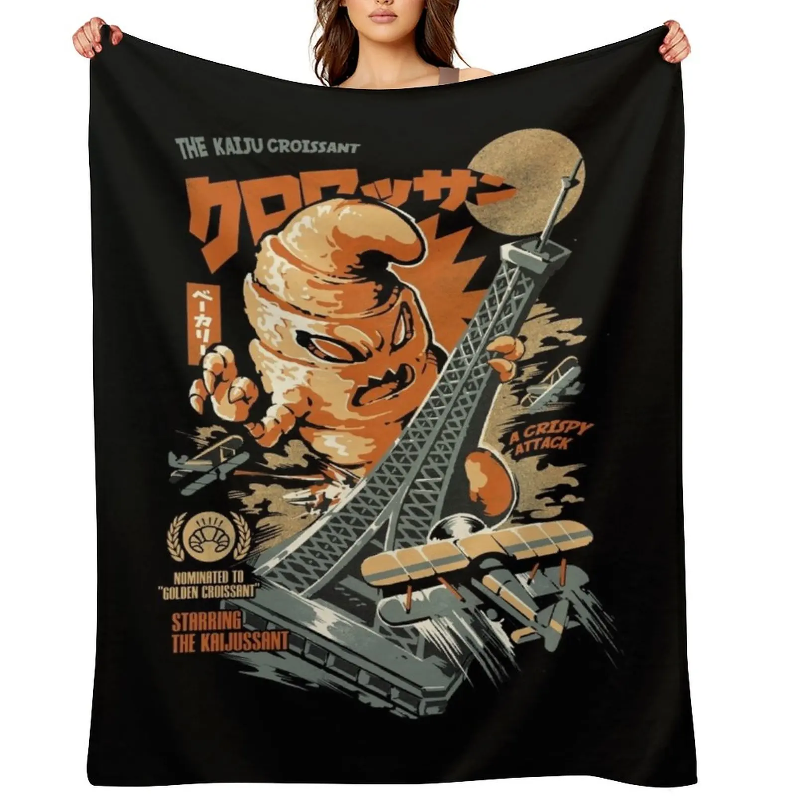 The Kaijussant - Black Version Throw Blanket for babies Blankets For Sofas Soft Thermal Blankets
The Kaijussant - Black Version Throw Blanket for babies Blankets For Sofas Soft Thermal Blankets