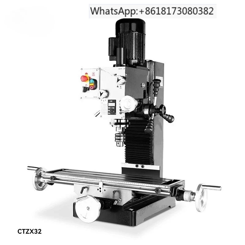 CTZX32 Drilling and Milling Machine Multifunctional Gear Variable Speed Drilling and Benchtop Milling Machine
CTZX32 Drilling and Milling Machine Multifunctional Gear Variable Speed Drilling and Benchtop Milling Machine