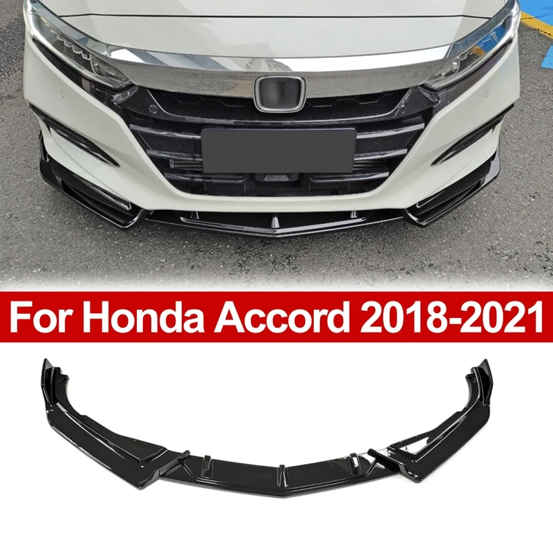 Front Bumper Lip Body Kit Splitter Spoiler Front Under Lips Diffuser Spoiler For Honda Accord 2018-2021 Car Front Shovel Parts
Front Bumper Lip Body Kit Splitter Spoiler Front Under Lips Diffuser Spoiler For Honda Accord 2018-2021 Car Front Shovel Parts