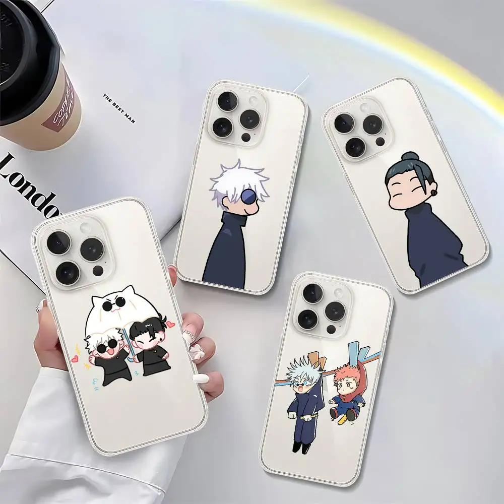 Cute-J-jujutsu KaisenS-geto-gojoS Kawaii Phone Case For Iphone17 16 15 11 13 14 Pro Max 7 8 Plus X Xr Xs Max 16pro 12mini Tra
Cute-J-jujutsu KaisenS-geto-gojoS Kawaii Phone Case For Iphone17 16 15 11 13 14 Pro Max 7 8 Plus X Xr Xs Max 16pro 12mini Tra