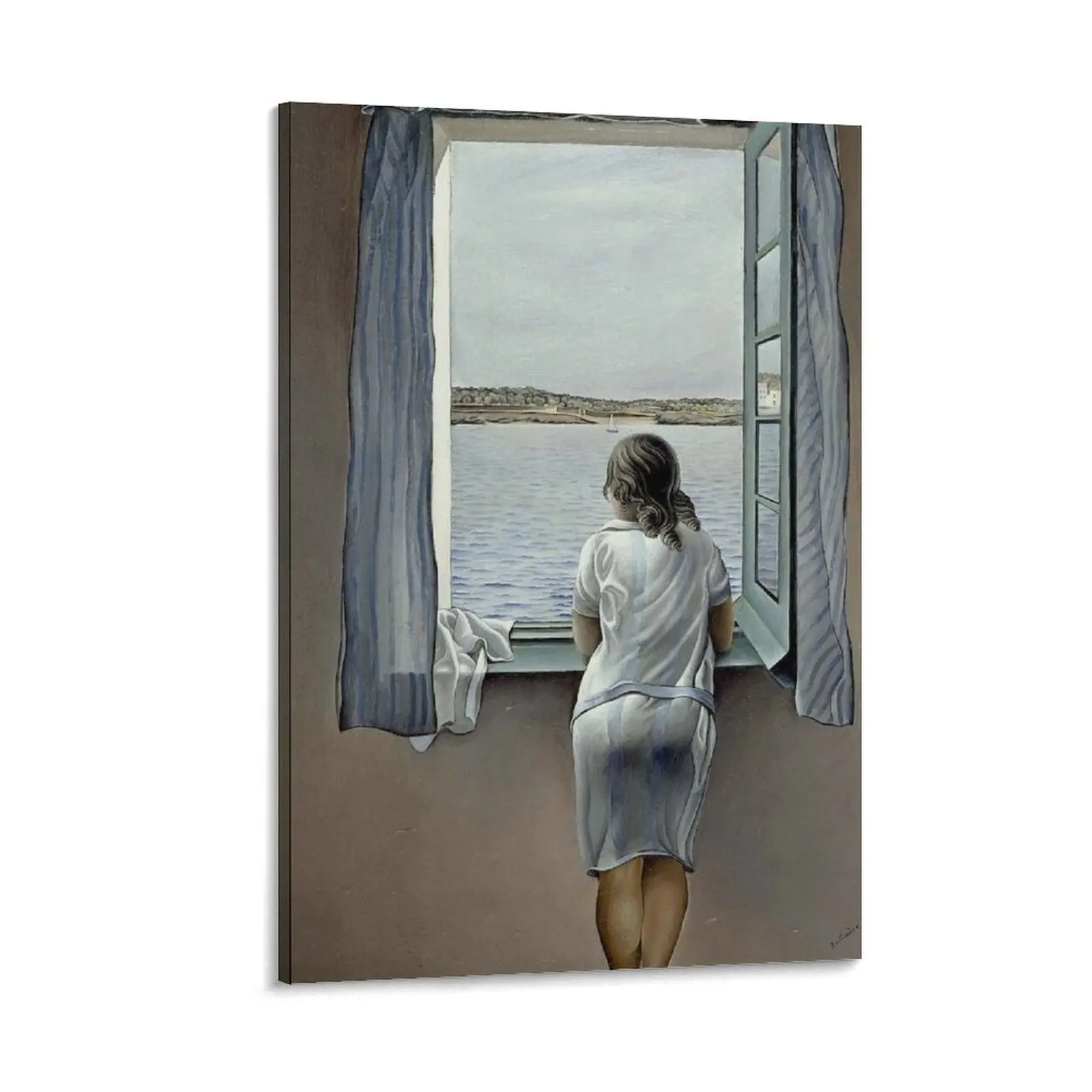 WOMAN IN THE WINDOW : Vintage 1925 Painting Print Canvas Painting bedroom decoration ornaments for home home decors accessories
WOMAN IN THE WINDOW : Vintage 1925 Painting Print Canvas Painting bedroom decoration ornaments for home home decors accessories